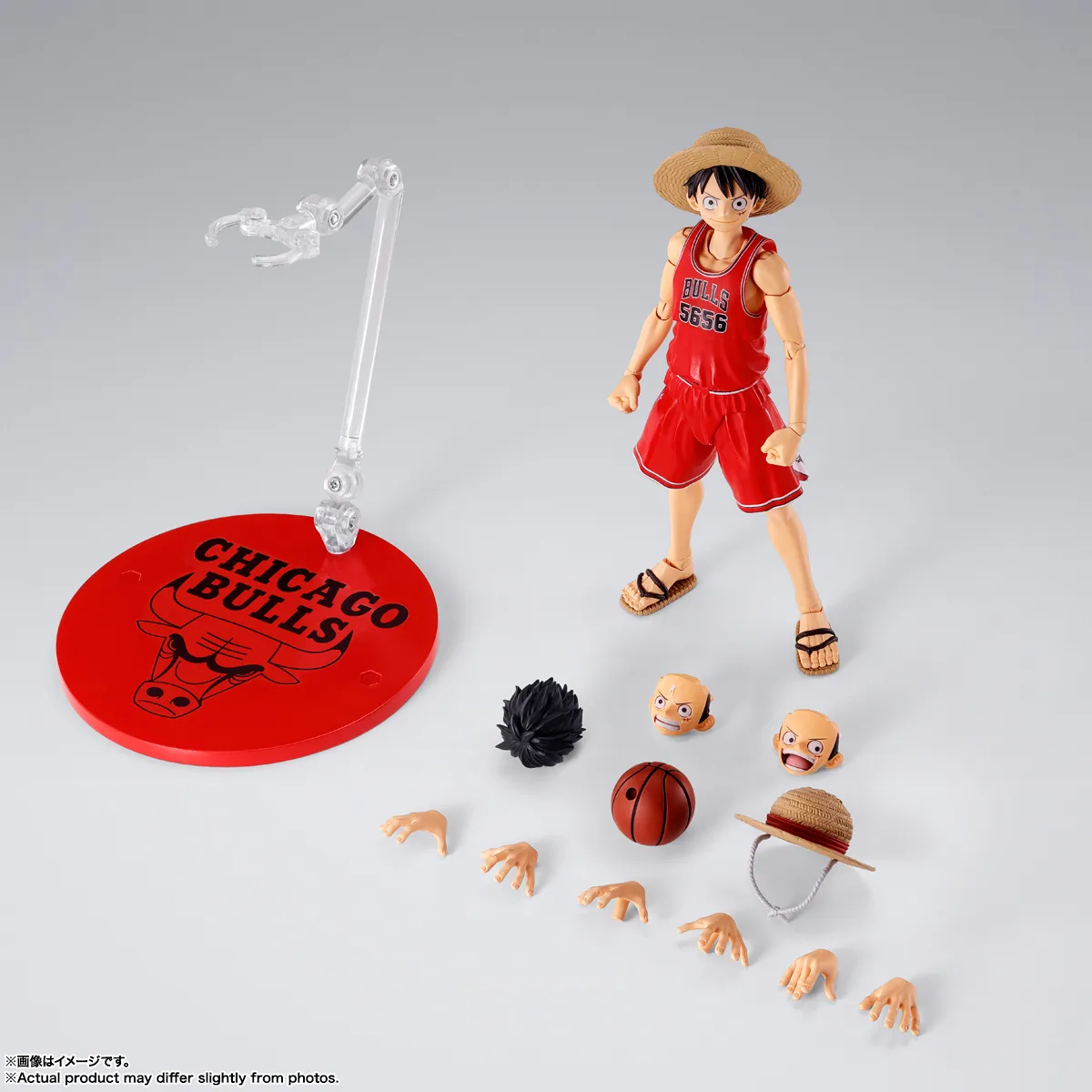 S.H.Figuarts ONE PIECE×NBA モンキー・D・ルフィ -CHICAGO BULLS ver