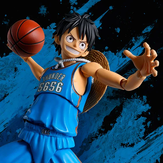 S.H.Figuarts&nbsp;ONE PIECE×NBA モンキー・D・ルフィ -OKLAHOMA CITY THUNDER ver.-