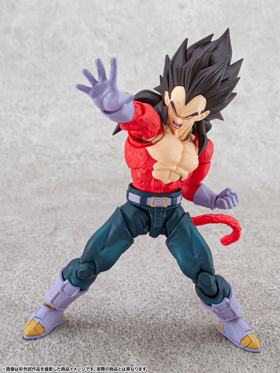 待たせたな…カカロット。「S.H.Figuarts スーパーサイヤ人4ベジータ