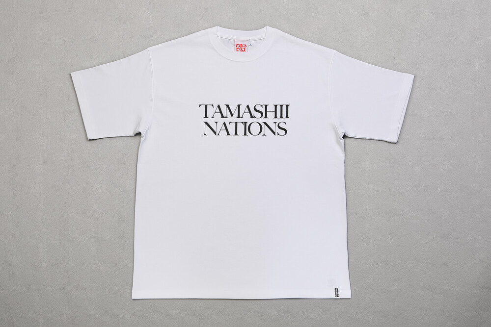 Tシャツ TAMASHII NATIONS ロゴ WHITE / BLACK | ITEMS | TAMASHII