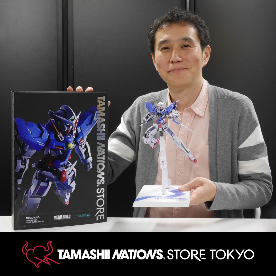 魂ストア限定商品「METAL BUILD ガンダムエクシア -STORE