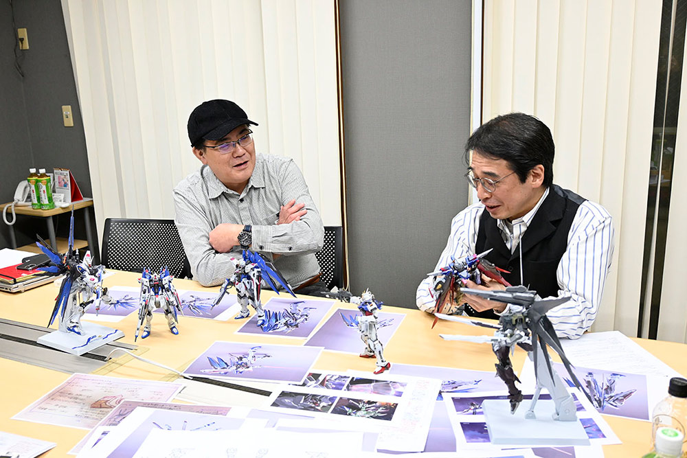 METAL BUILD FREEDOM GUNDAM CONCEPT 2 Special talk between Director Mitsuo Fukuda and Satoshi Shigeta