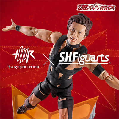 Special website [T.M.Revolution] reveals the entire figure making project! S.H.Figuarts T.M.Revolution" is available for reservation at Tamashii web shop from 11/17 21:00!