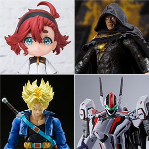 TOPICS [Released on April 29th at general stores] A total of 9 new products, including 3 items from the Witch from Mercury, 2 items from DRAGON BALL Z, and 2 items from Macross Series! One point for resale!