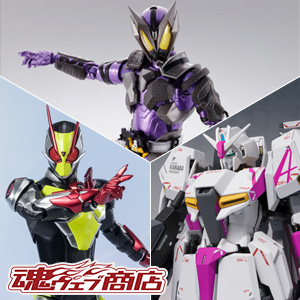 TOPICS [TAMASHII web shop] KAMEN RIDER HOROBI STING SCORPION, KAMEN RIDER ZERO-TWO, and Z GUNDAMⅢ will be available for pre-order from 4pm on Friday, May 12th!