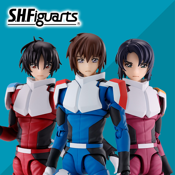 [special website] [Mobile Suit Gundam Seed FREEDOM] The three main characters are all present at S.H.Figuarts!