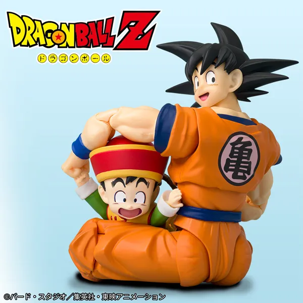【ドラゴンボールZ】「孫悟空&孫悟飯-幼年期-&筋斗雲」がS.H.Figuartsに登場!魂ウェブ商店にて8月29日16時予約受付開始!