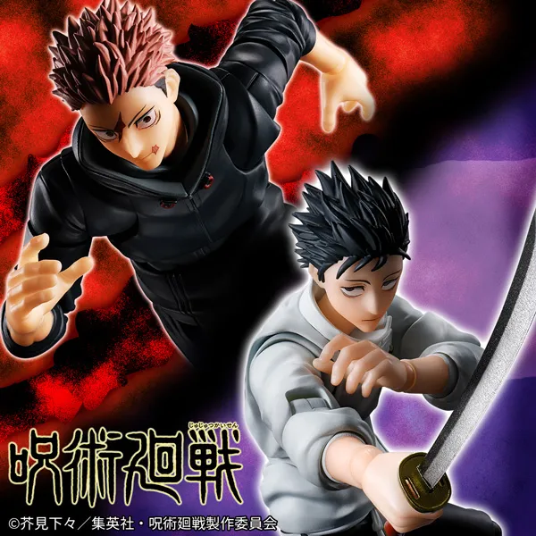 【呪術廻戦】第3期「死滅回游」より「虎杖悠仁」と「乙骨憂太」がS.H.Figuartsに登場！