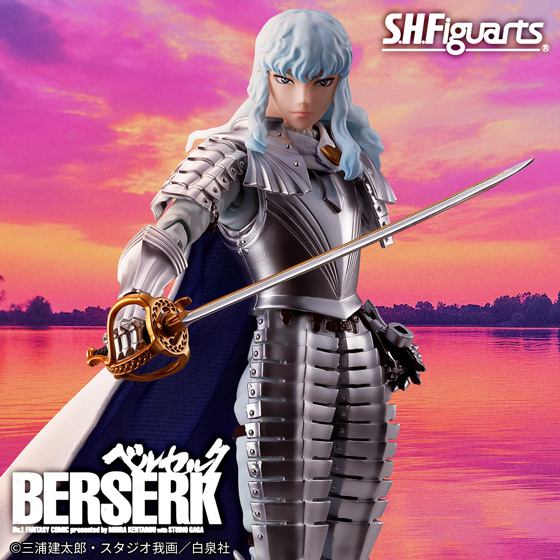 【ベルセルク】S.H.Figuartsより「グリフィス」が登場!