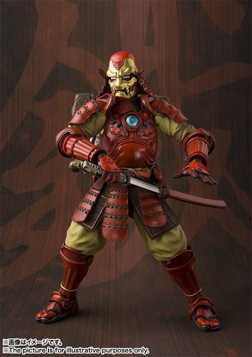 Meisho MANGA REALIZATION Steel Samurai Iron Man Mark 3 05