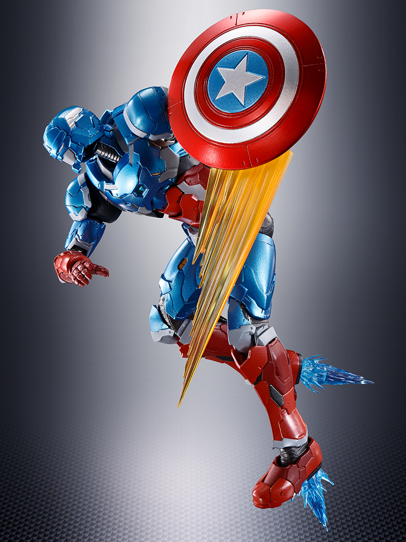 S.H.Figuarts Captain America (Tech on the Avengers)