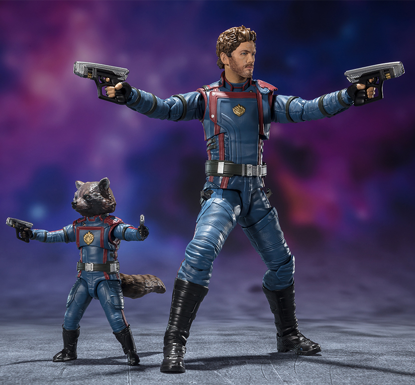 Guardians of the Galaxy: VOLUME 3 Figure: S.H.Figuarts Star Lord & Rocket Raccoon (Guardians of the Galaxy: Vol. 3)