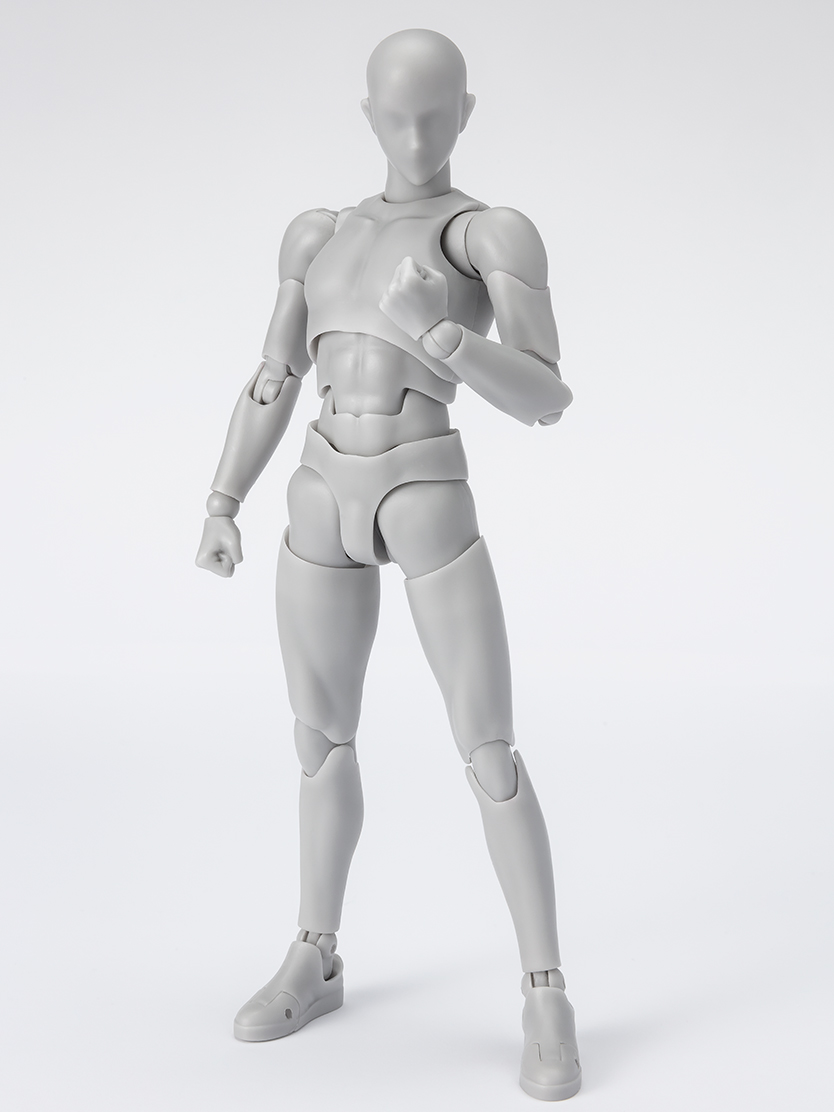 Body-kun/Body-chan Figure S.H.Figuarts Body-kun -Sports- Edition DX SET (Gray Color Ver.)