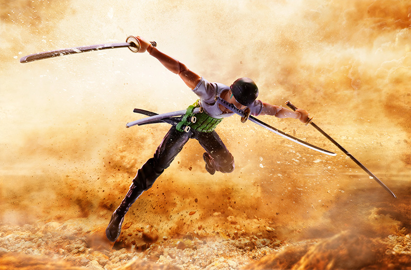 ONE PIECE フィギュア S.H.Figuarts ロロノア・ゾロ -冒険の夜明け-