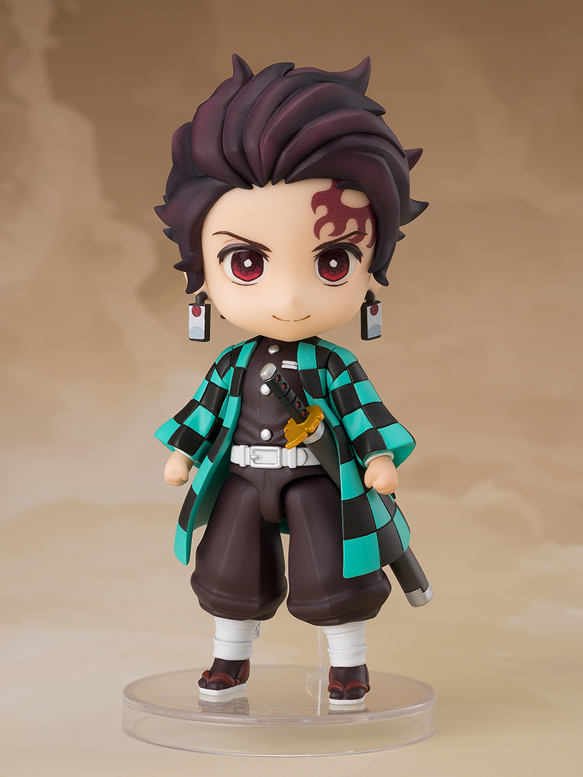 鬼滅の刃 フィギュア Figuarts mini 竈門炭治郎 (煉獄杏寿郎の鍔の日輪刀ver.)