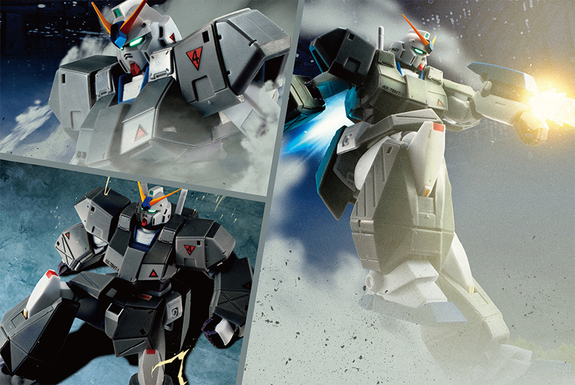 機動戦士ガンダム0080 ポケットの中の戦争 フィギュア ROBOT魂 <SIDE MS> RX-78NT-1 ガンダムNT-1&チョバム・アーマー ver. A.N.I.M.E.