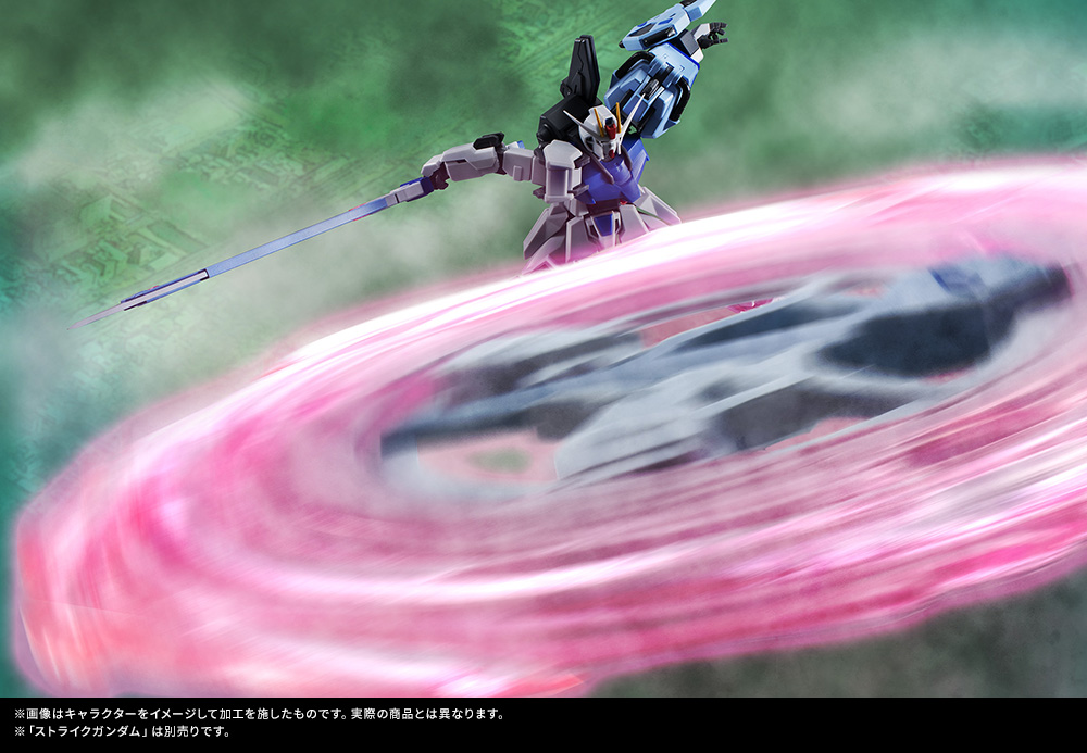 ROBOT SPIRITS ver. A.N.I.M.E. Introducing the new &quot;Mobile Suit Gundam Seed&quot; series, &quot;SWORD STRIKER &amp; Effect Parts Set&quot; and &quot;Blitz Gundam&quot;!