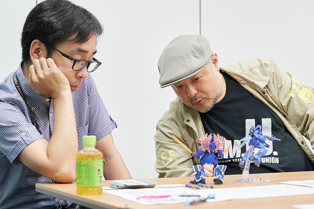A special talk to commemorate THE ROBOT SPIRITS ver. A.N.I.M.E.&#39;s &quot;Mobile Suit Gundam Side Story: The Blue Destiny&quot; series.